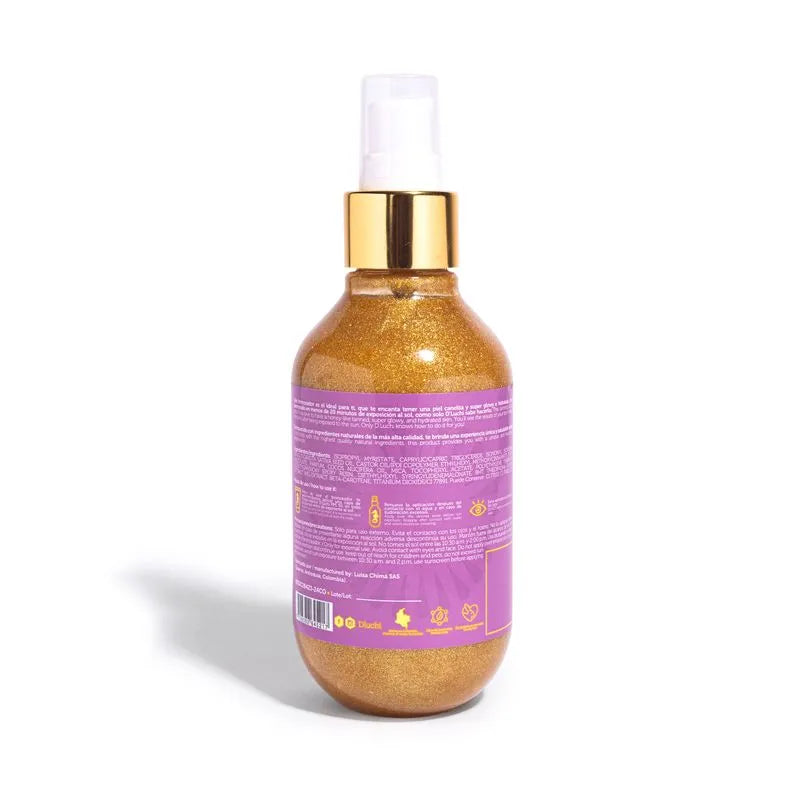 Bronceador de Chocolate y Miel D'Luchi 196 ML - 6.76 Onz