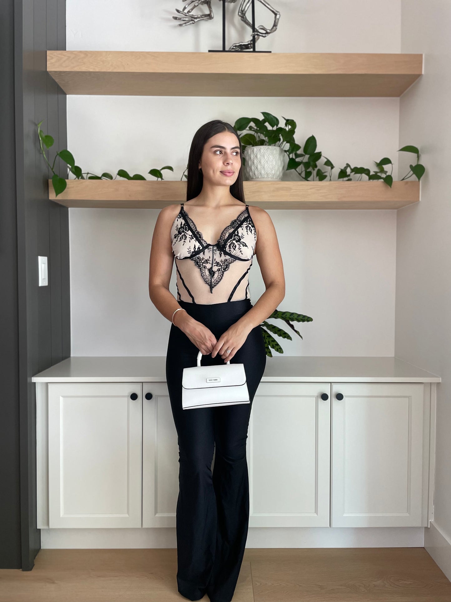 Enterizo corset clavel