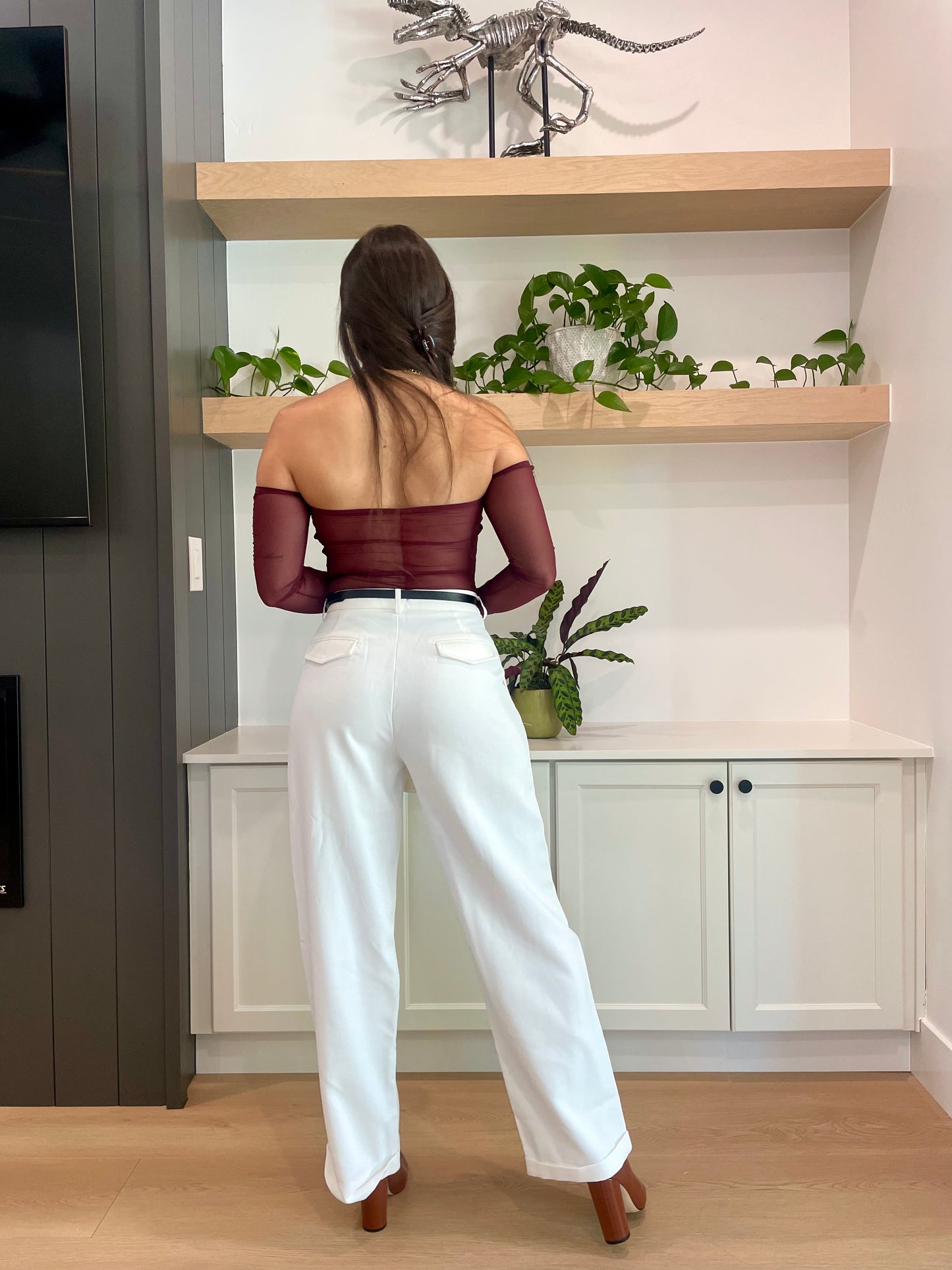 Wine Moon Body Suit