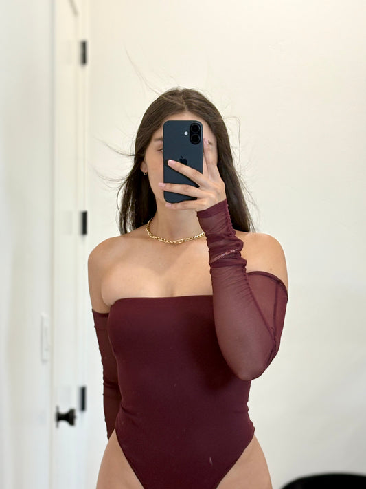 Wine Moon Body Suit