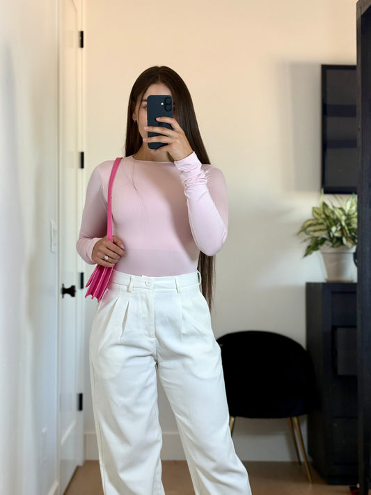 Pink Body Suit Bora Blush