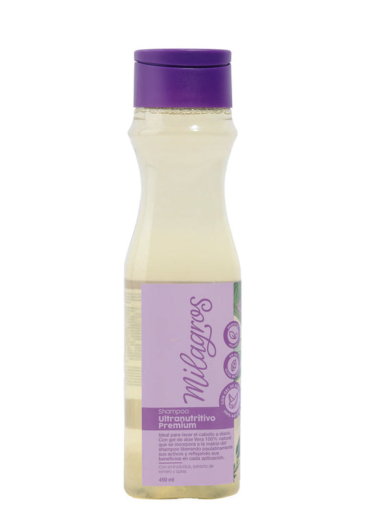 Shampoo Ultra Nutritivo Premium 450Ml